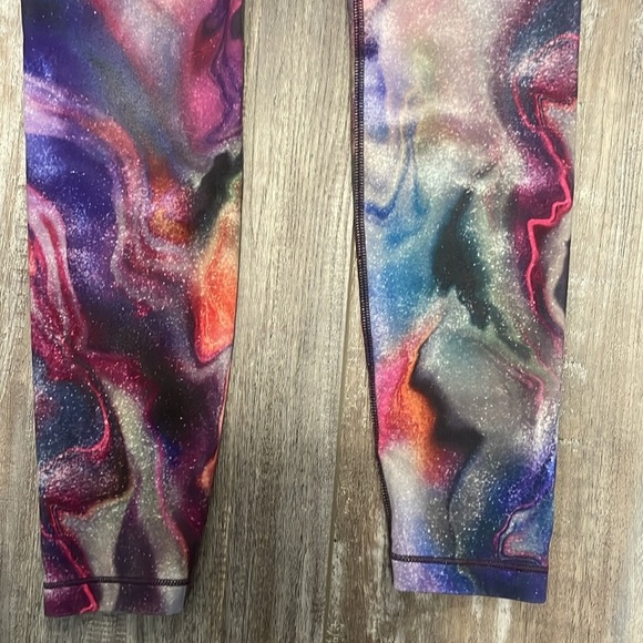 Athleta Girl Printed Chit Chat Tight size 12 - Picture 4 of 9